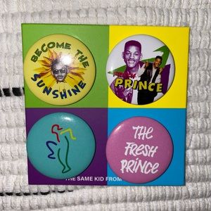 Fresh Prince of Bel-Air Limited Edition Pins